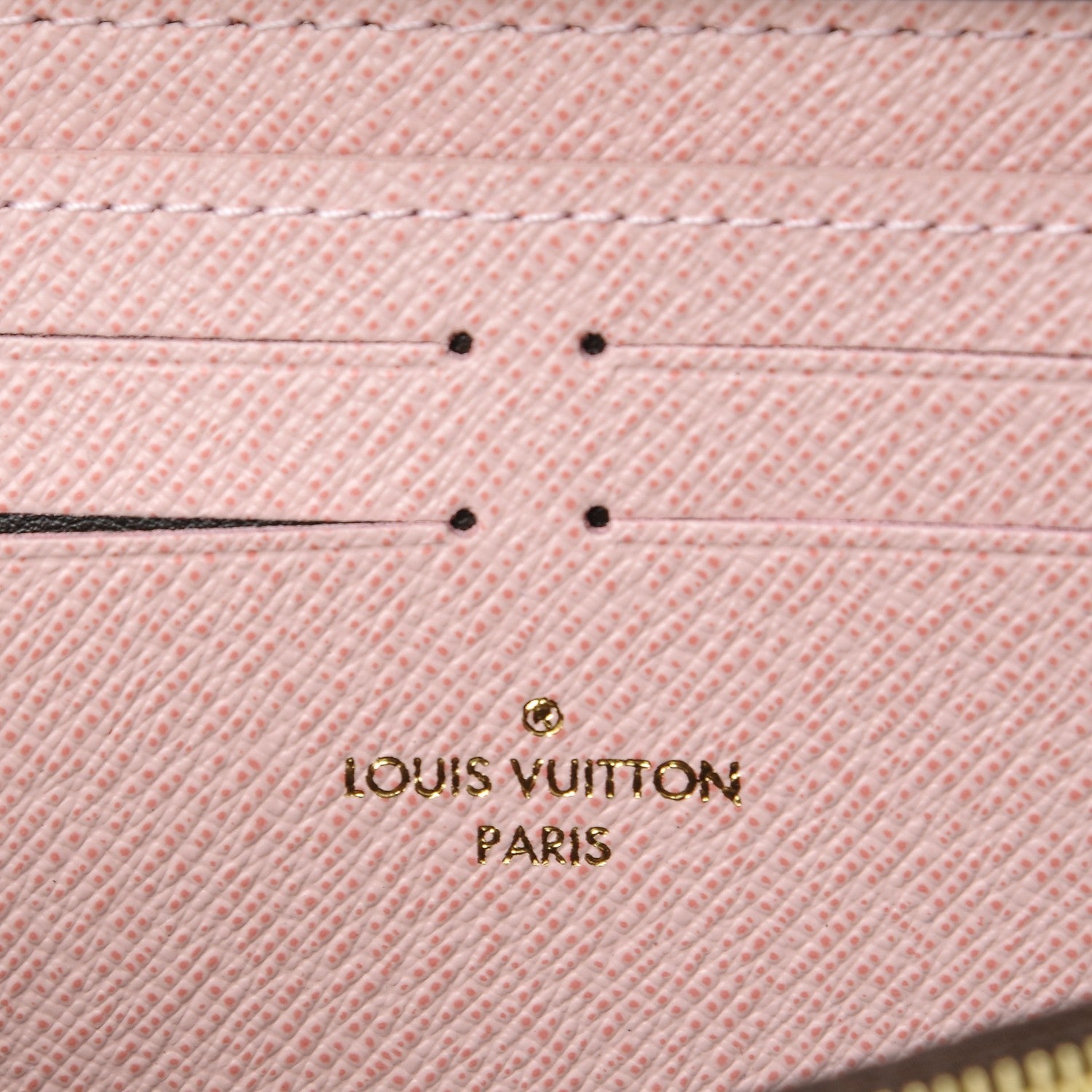 Louis Vuitton Monogram Clemence Wallet Rose Ballerine 6 of 7