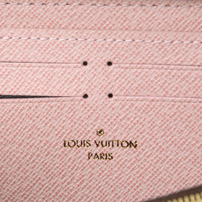 Louis Vuitton Monogram Clemence Wallet Rose Ballerine 6 of 7