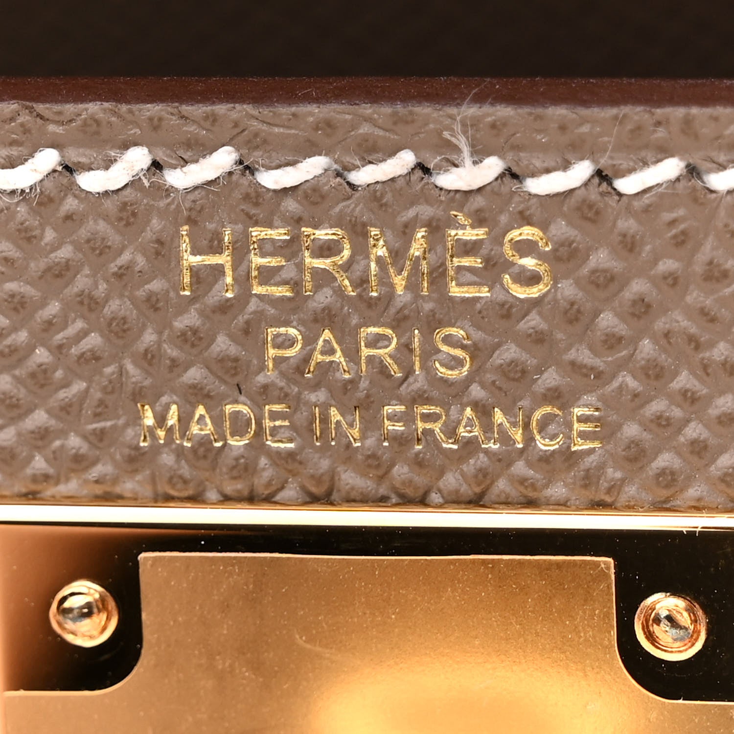 Hermes Epsom Kelly Sellier 28 Etoupe 6 of 11