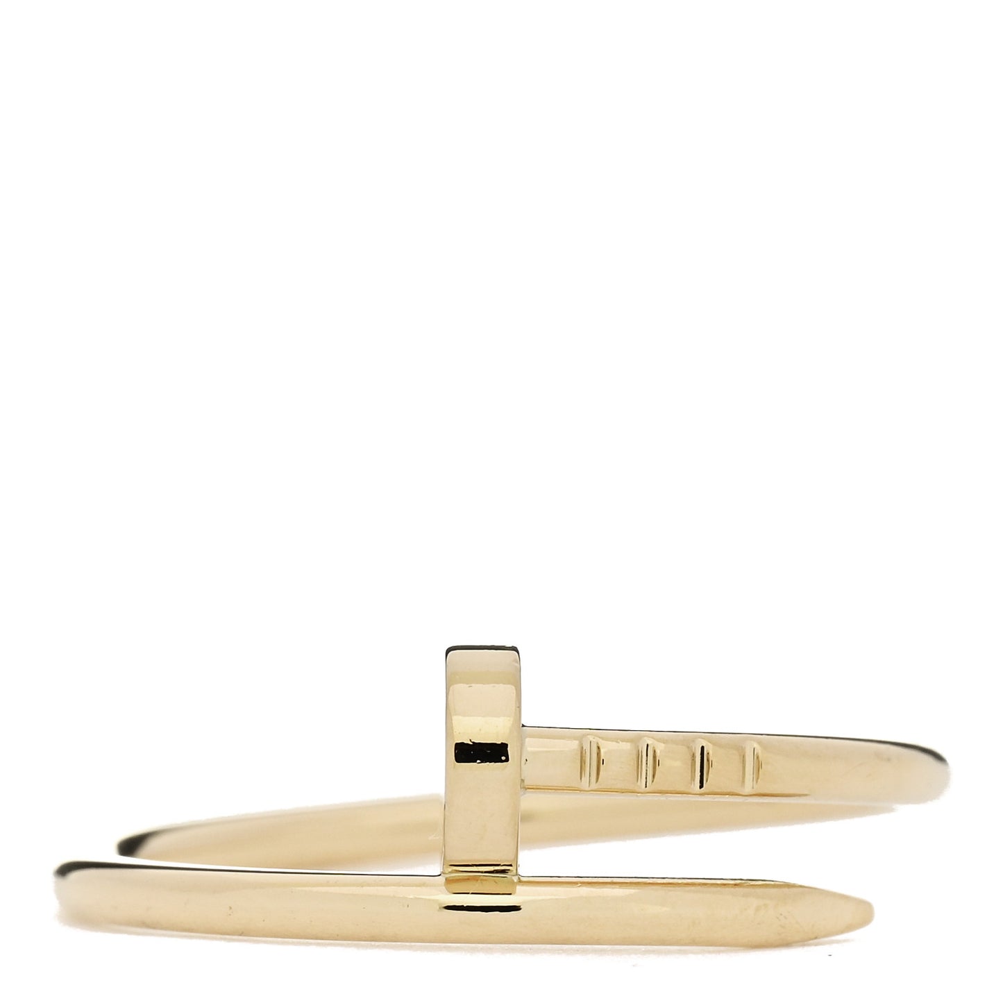 18K Yellow Gold Small Juste Un Clou Ring 61 9.5