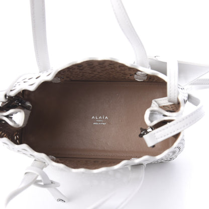 Alaia Calfskin Vienne Mina 20 Bag White 6 of 11