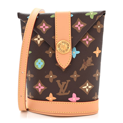 Louis Vuitton X TYLER THE CREATOR Monogram Craggy Envelope Pouch Chocolate 1 of 11