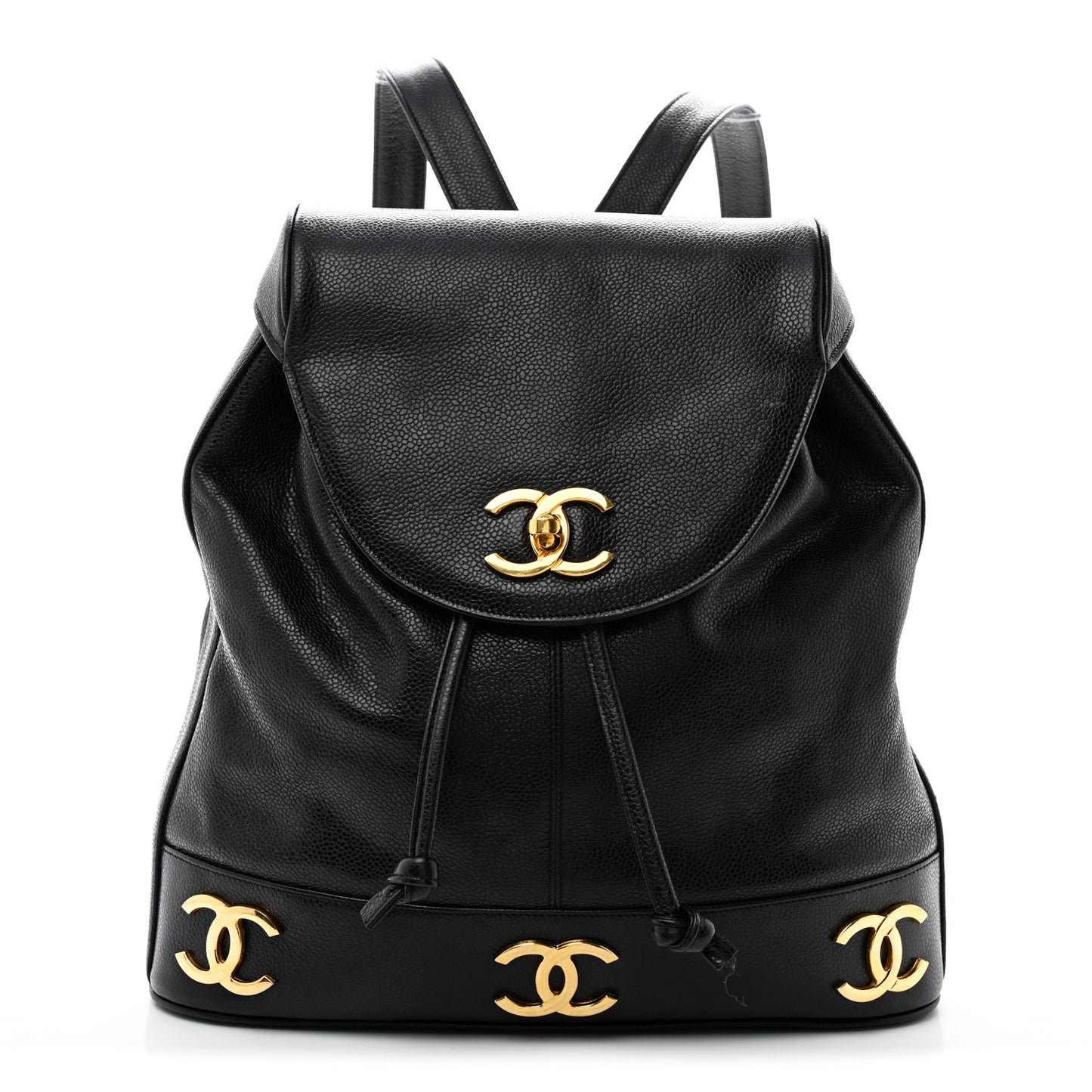 Caviar Triple CC Backpack Black