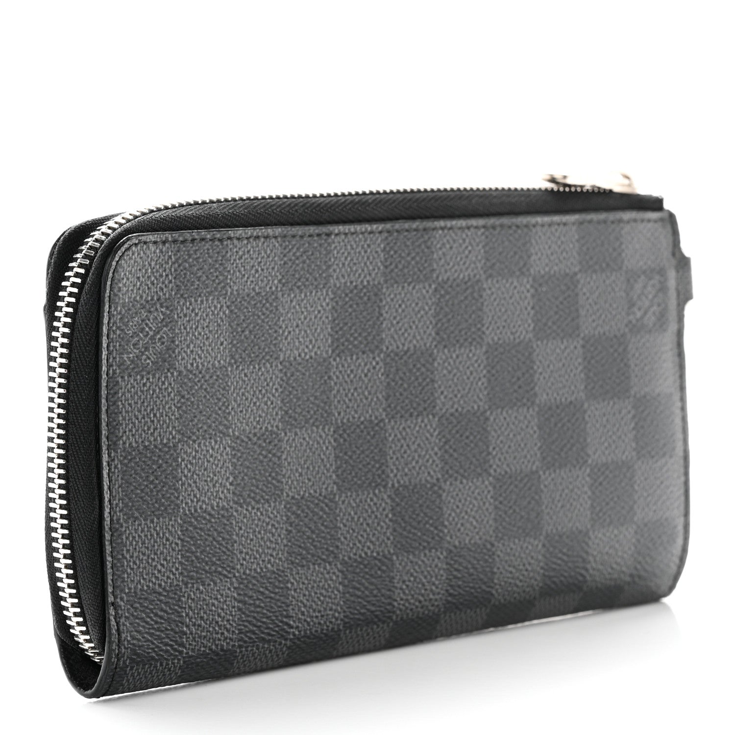 Louis Vuitton Damier Graphite Dragonne Zippy Wallet 3 of 11