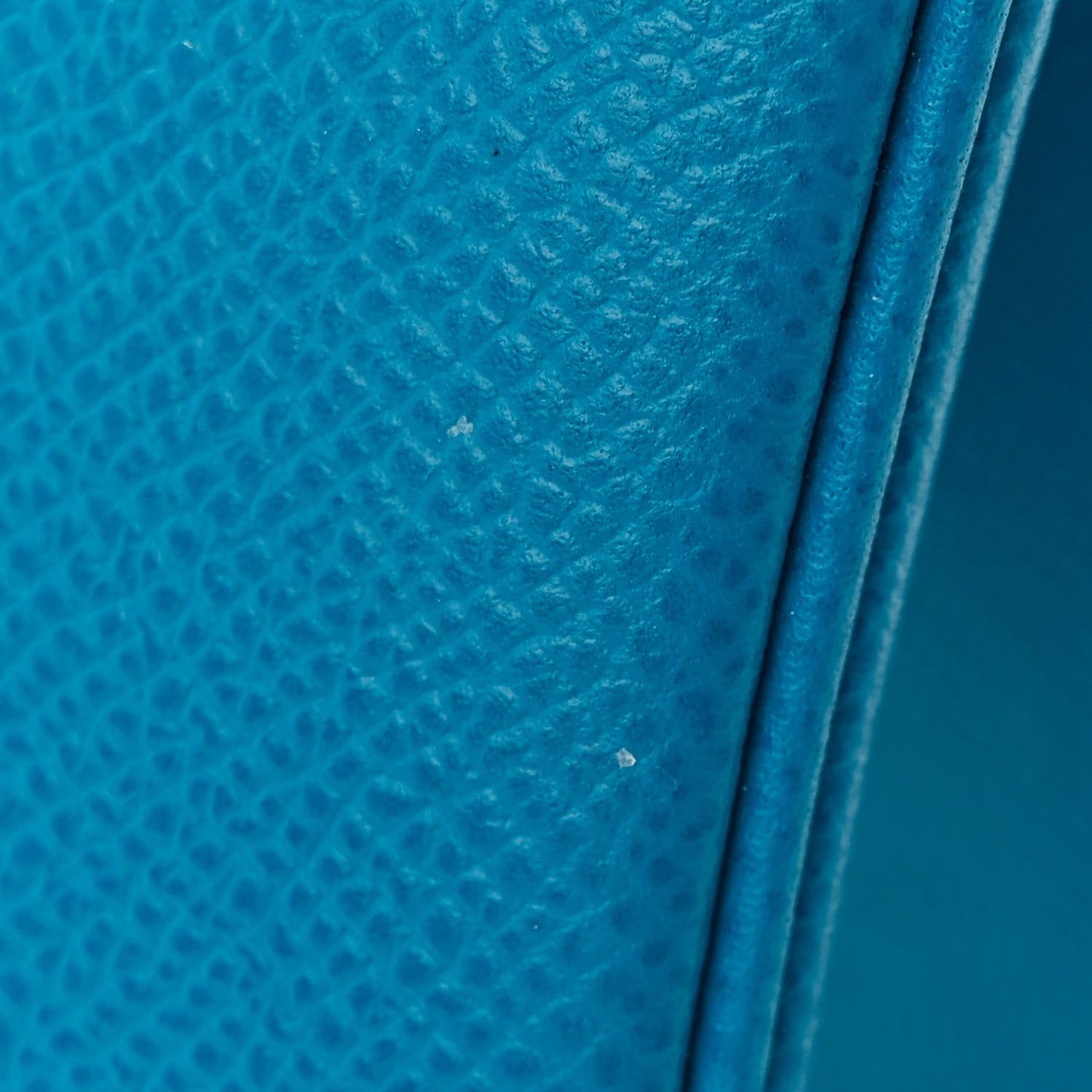 Epsom Birkin 35 Bleu Zanzibar