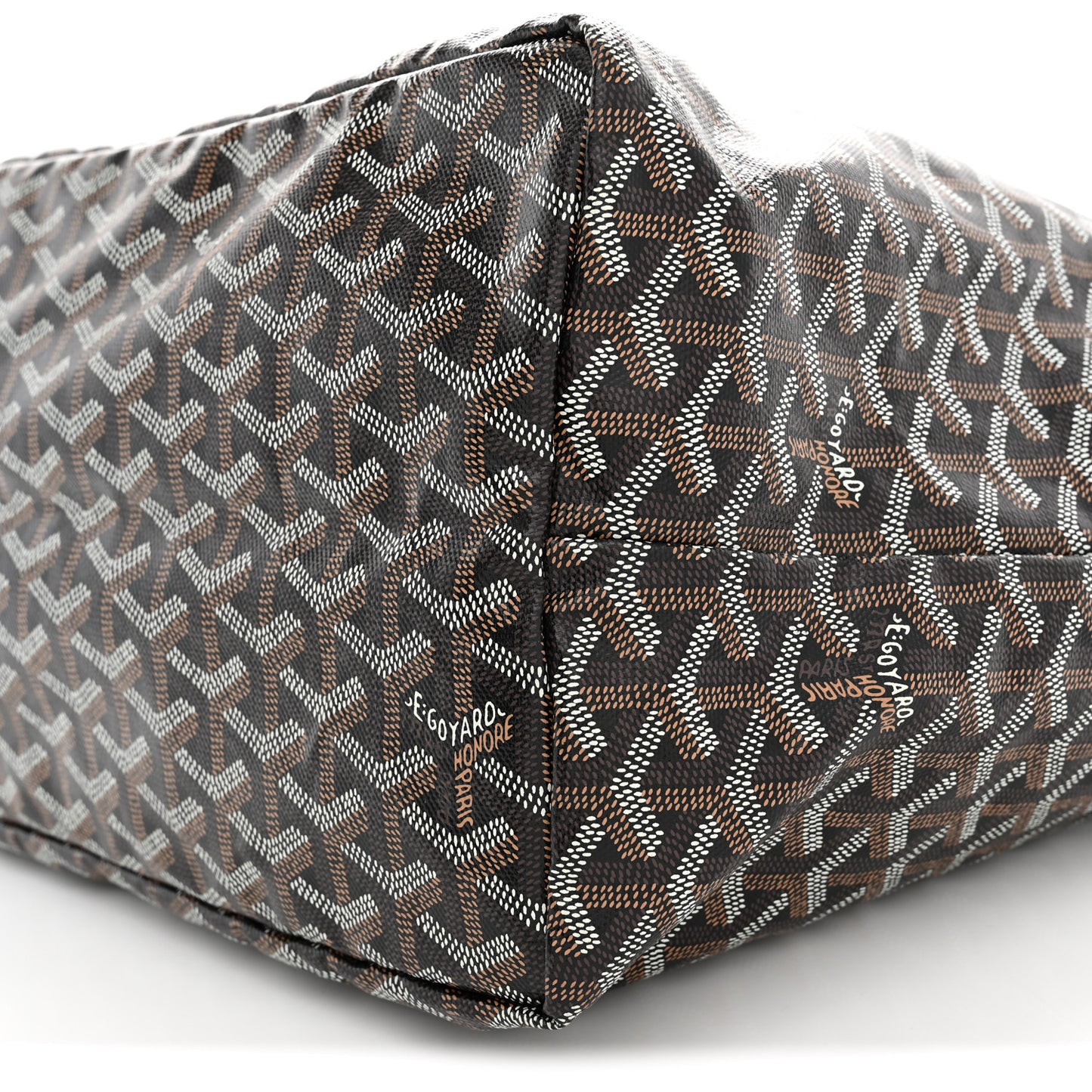 Goyardine Saint Louis GM Black Gold