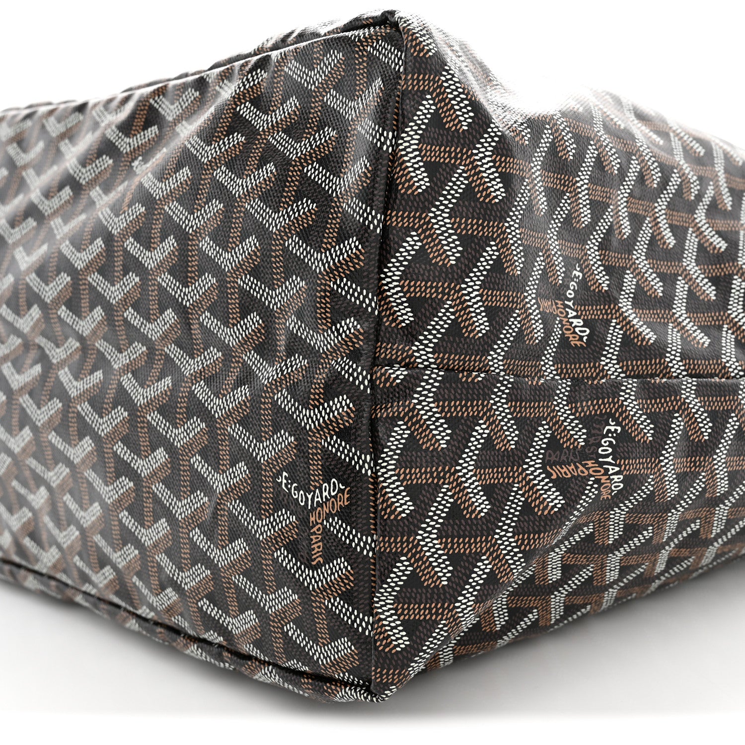 Goyard Goyardine Saint Louis GM Black Gold 11 of 11
