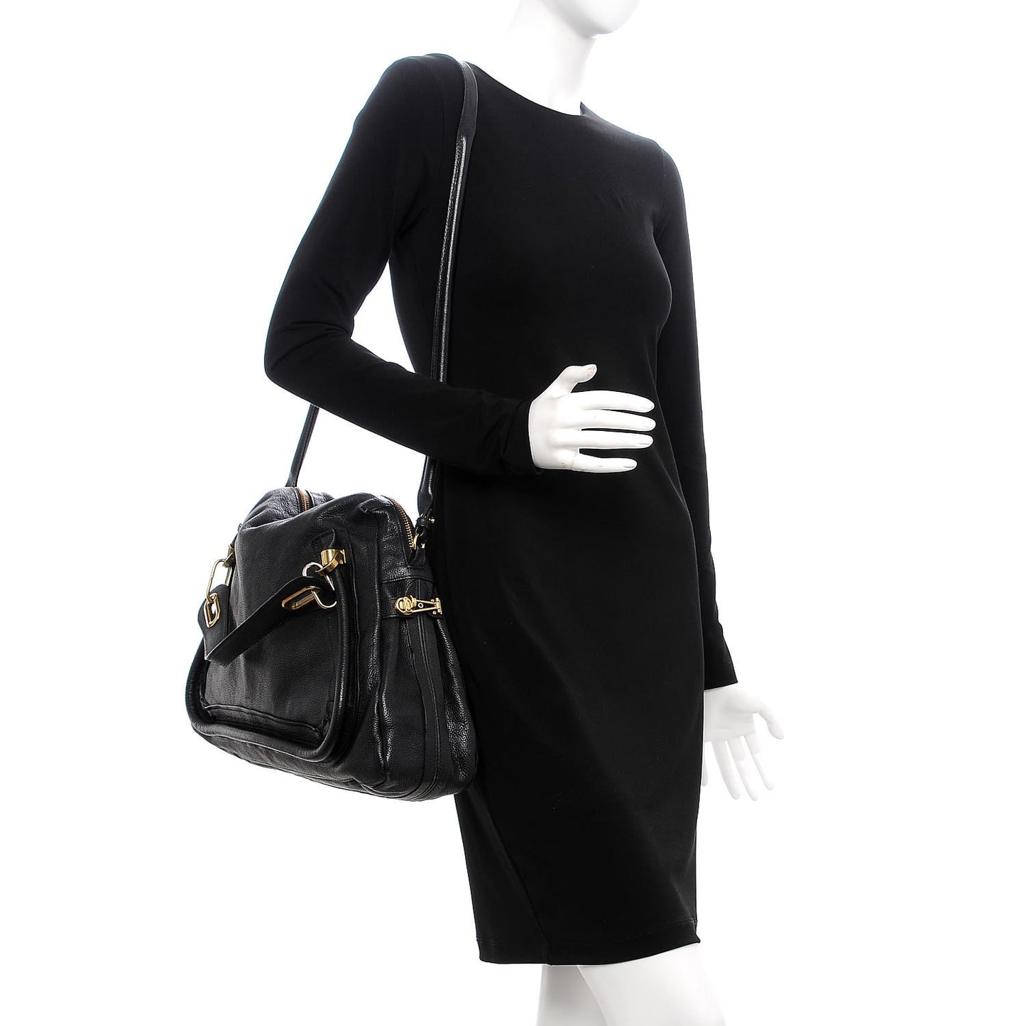 Calfskin Large Paraty Black