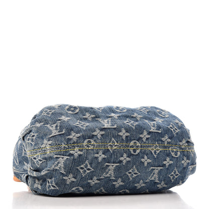 Louis Vuitton Monogram Denim Pleaty Blue 4 of 15
