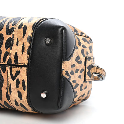 Givenchy Grained Calfskin Leopard Print Micro Lucrezia 9 of 9