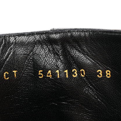 Saint Laurent Nappa Vendome Loulou Ankle Zip Boot 38 Black 8 of 10