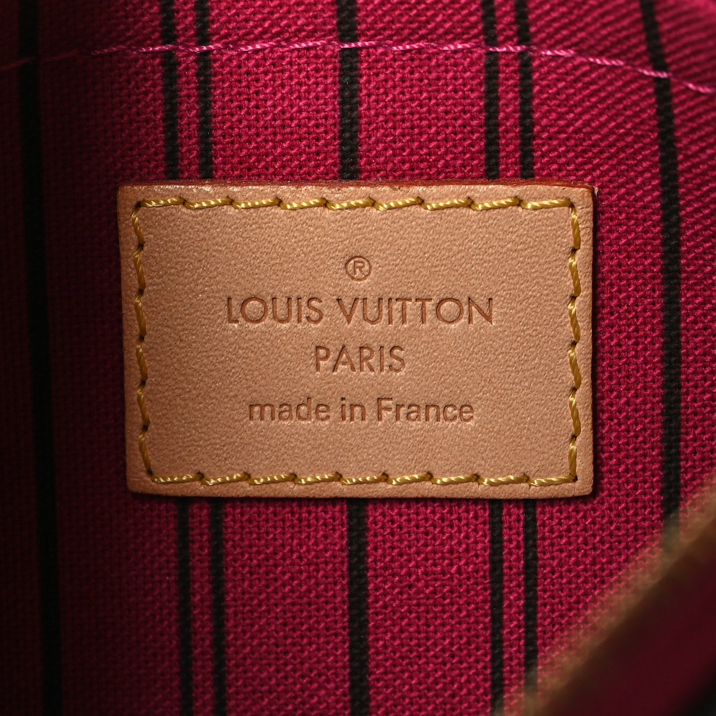 Monogram Neverfull PM Pochette Pivoine