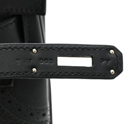 Hermes Togo Swift Ghillies Kelly 32 Black 7 of 10