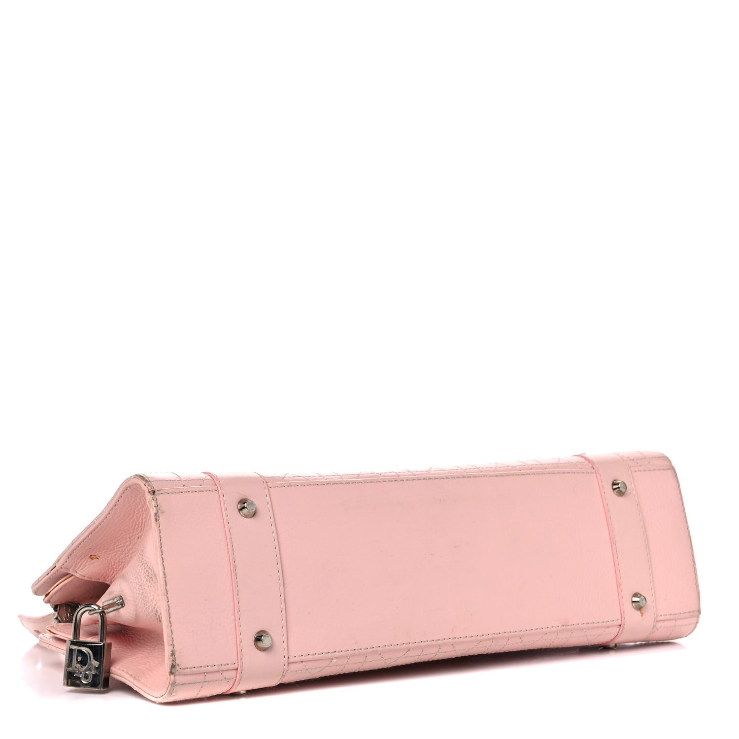 Christian Dior Lambskin Cannage Soft Lady Dior East West Light Pink 4 of 53