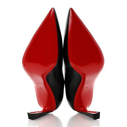 Christian Louboutin Shiny Nappa Condra 85 Pumps 37 Black 5 of 8