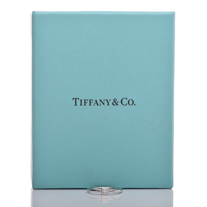 Tiffany Platinum Diamond .19ct Bezet Ring 49.3 5 6 of 6