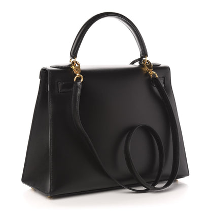 Hermes Box Kelly Sellier 28 Black 4 of 15