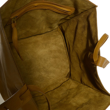Celine Supple Calfskin Medium Phantom Luggage Curry 5 of 9