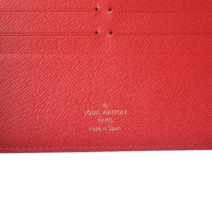 Louis Vuitton Damier Ebene Insolite Wallet Red 6 of 8