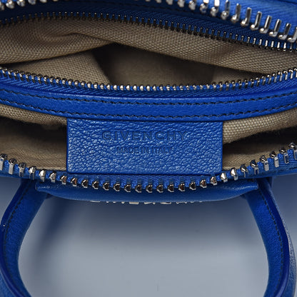 Givenchy Sugar Goatskin Mini Antigona Indigo Blue 6 of 20