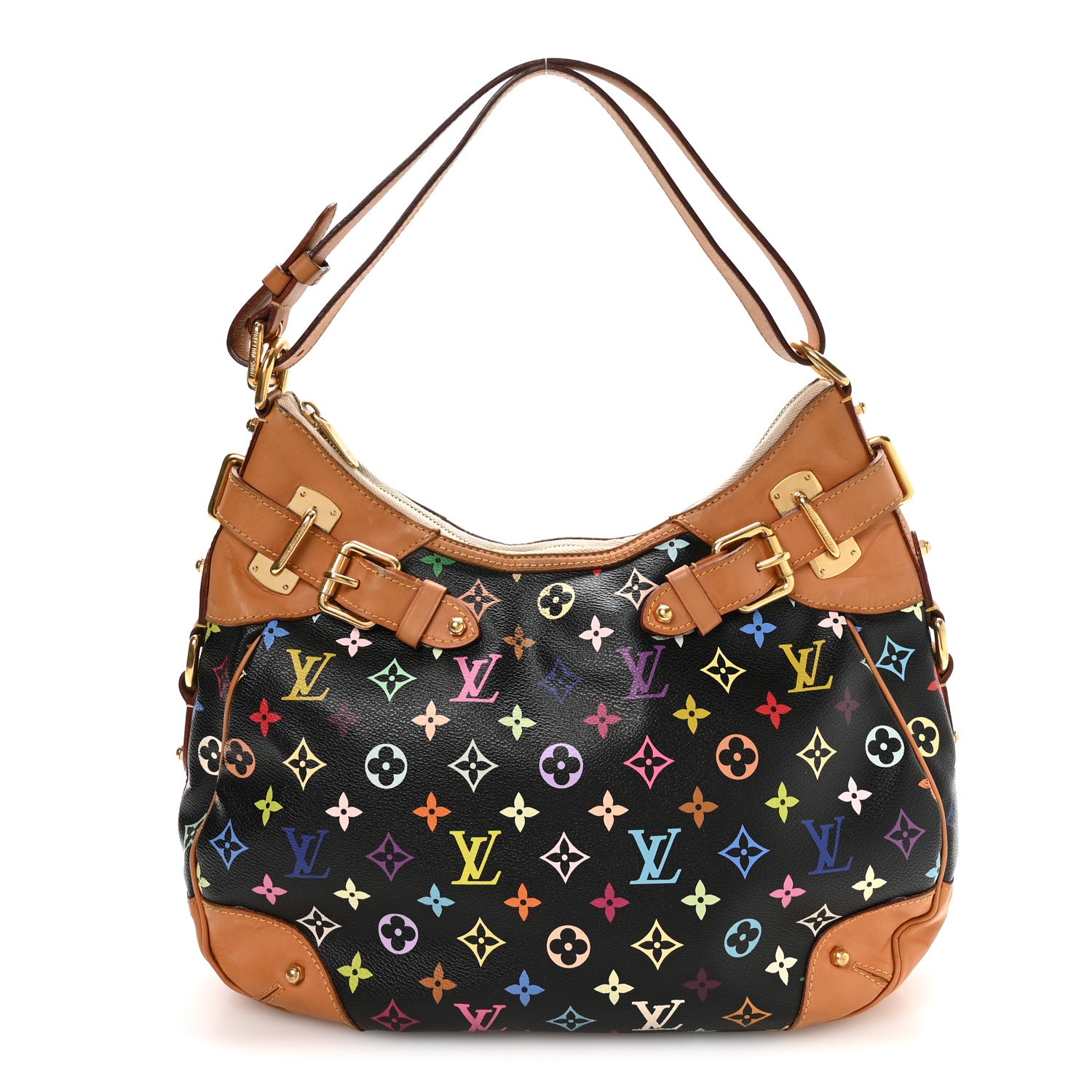 Louis Vuitton Monogram Multicolor Greta Black 1 of 10
