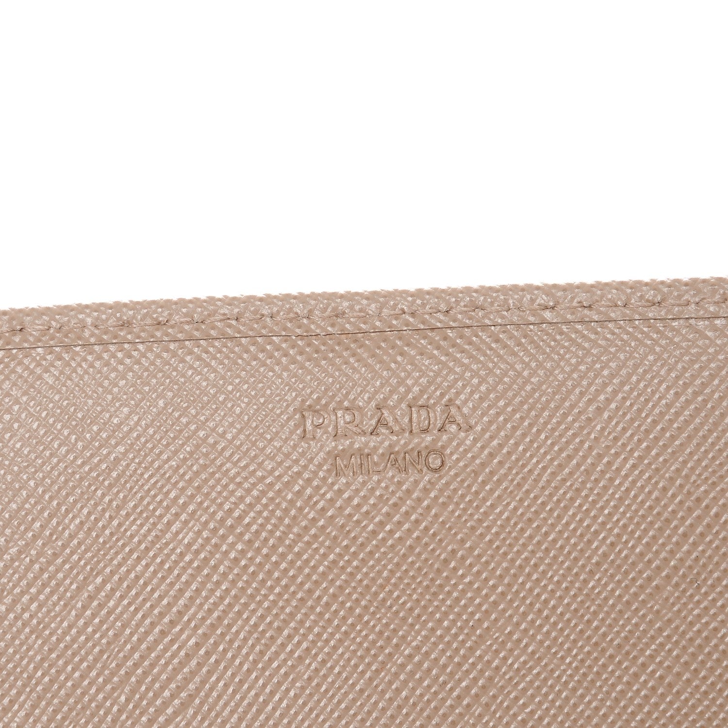Prada Saffiano Metal Oro Chain Wallet Cammeo 6 of 11