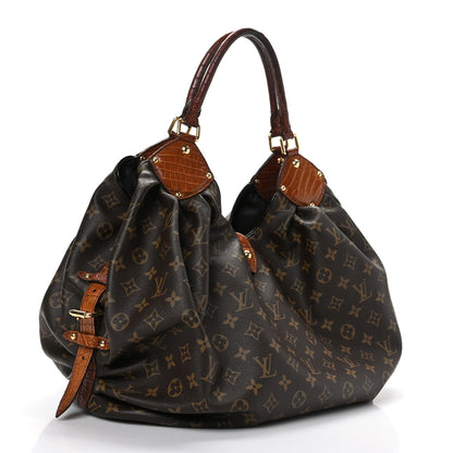 Louis Vuitton Monogram Alligator Trim Mahina XL 3 of 12
