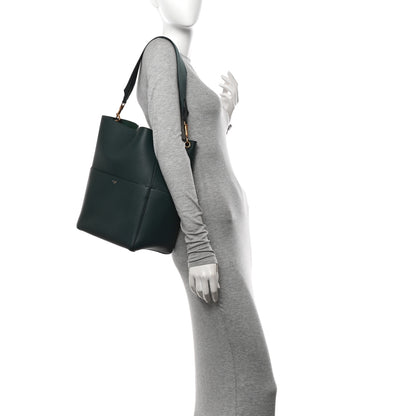 Celine Soft Grained Calfskin Sangle Bucket Bag Amazone 2 of 10