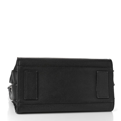 Saint Laurent Grained Calfskin Small Supple Sac De Jour Black 5 of 13