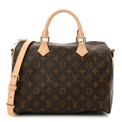Louis Vuitton Monogram Speedy Bandouliere 30 1 of 12