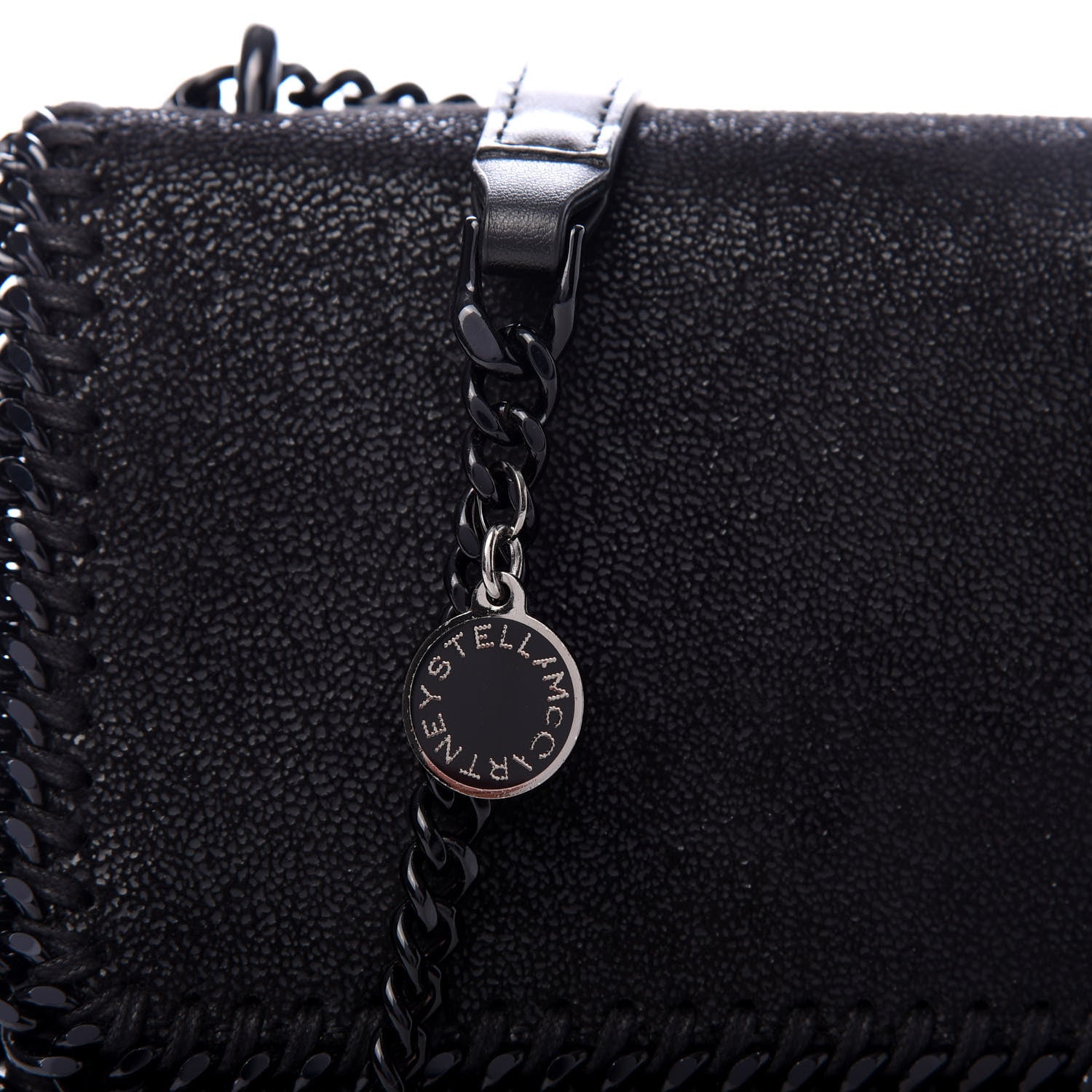 Stella McCartney Shaggy Deer Falabella Messenger Black 9 of 9