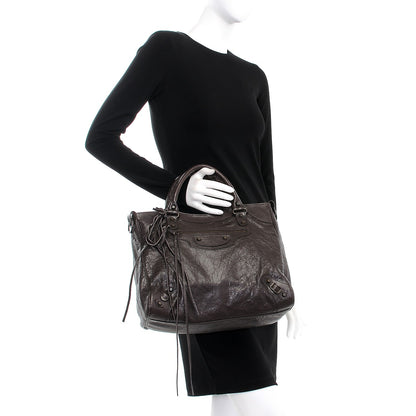 Balenciaga Agneau Classic Hardware Velo Charbon 3 of 12