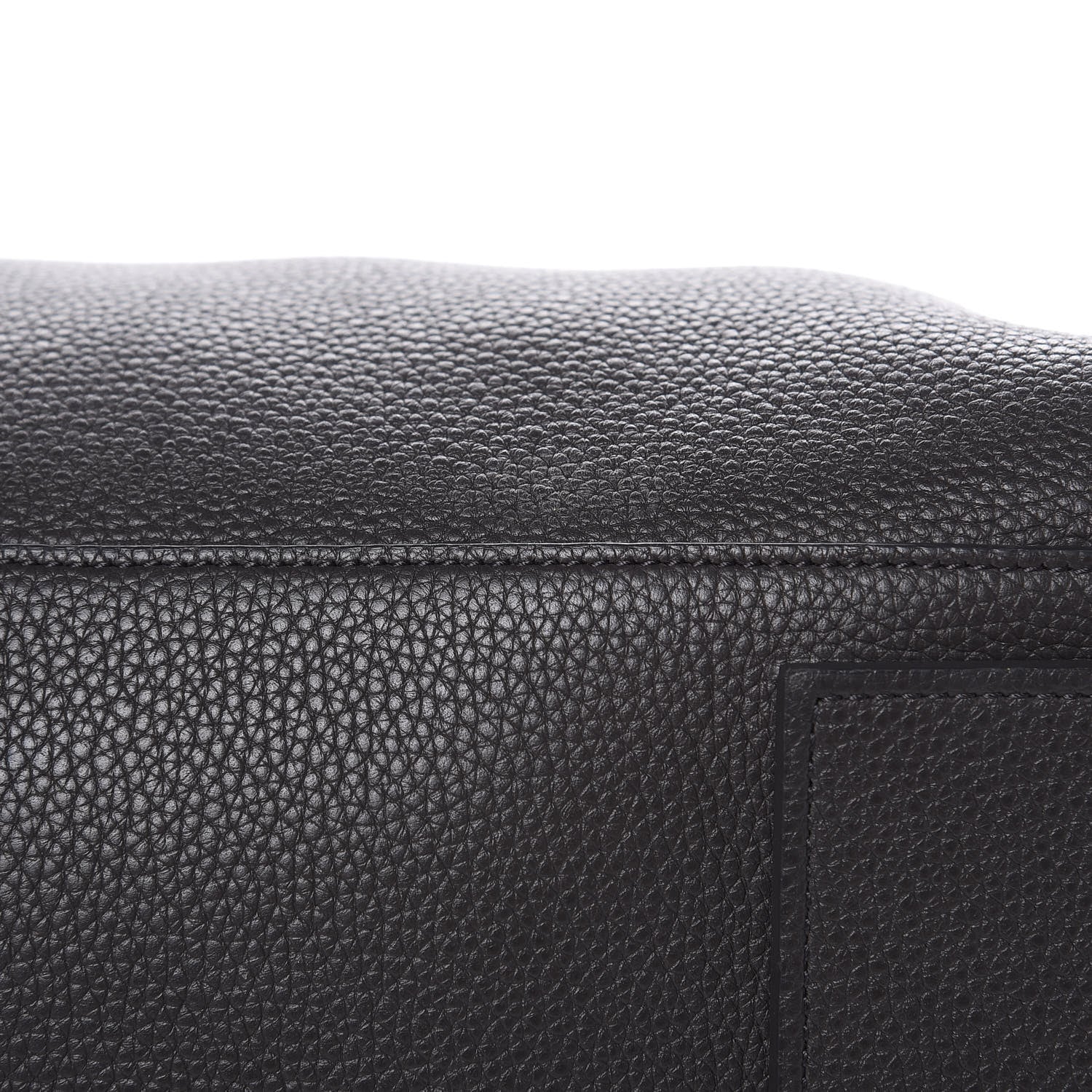Saint Laurent Grained Calfskin Sac De Jour Souple Duffle 36H Asphalt Gray 11 of 14
