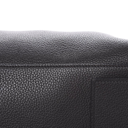 Saint Laurent Grained Calfskin Sac De Jour Souple Duffle 36H Asphalt Gray 11 of 14
