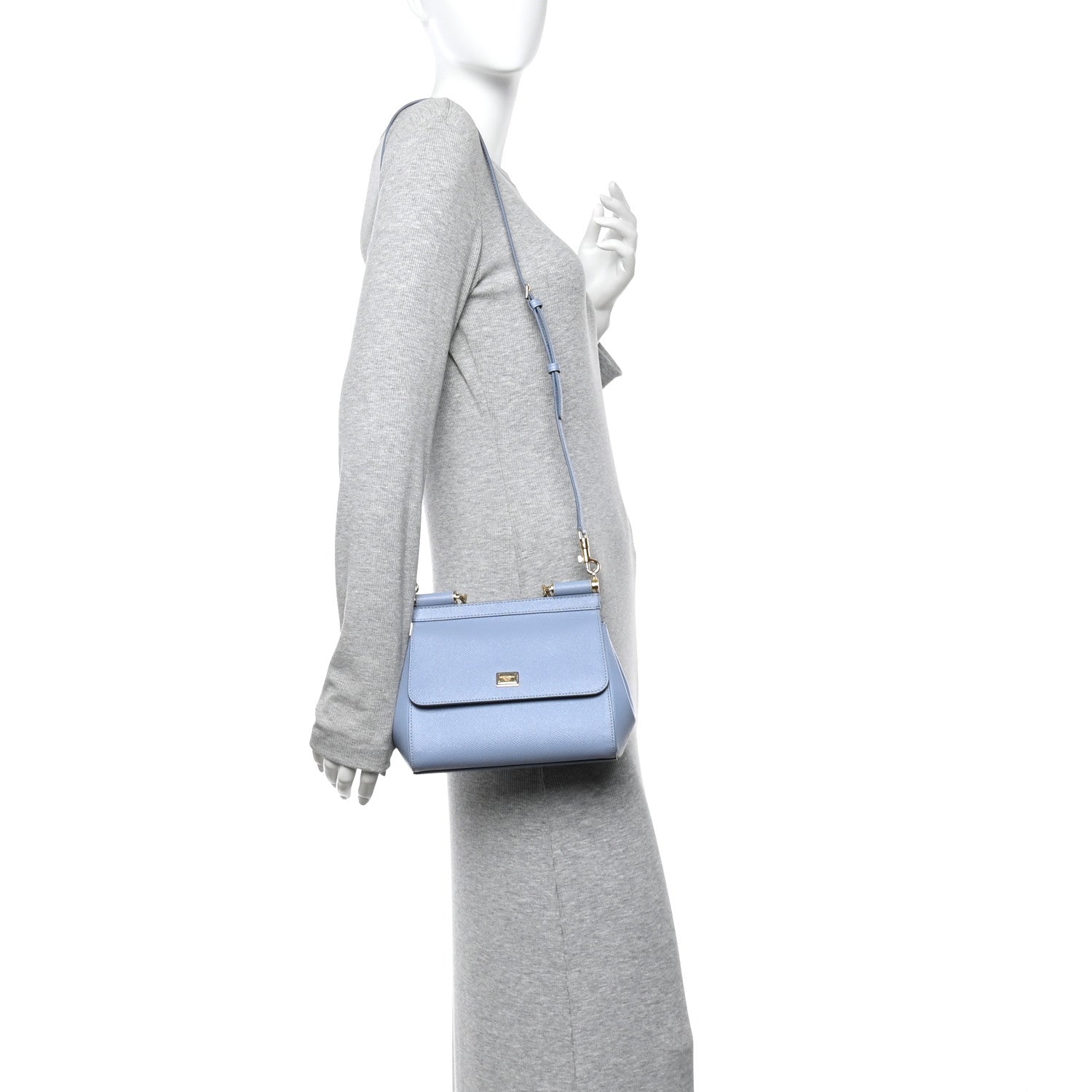 Dolce & Gabbana Dauphine Small Miss Sicily Satchel Fiordaliso 2 of 9