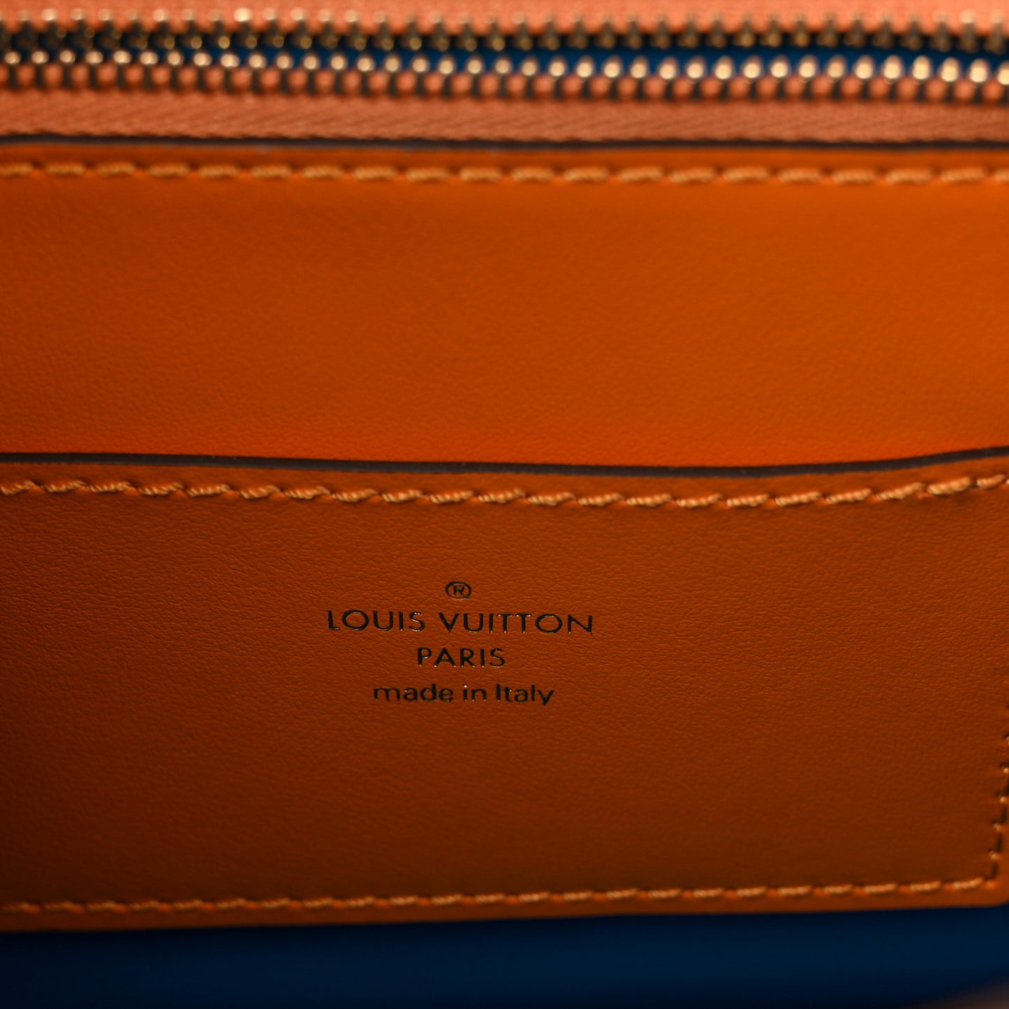 Smooth Calfskin LV Pont 9 Summer Gold