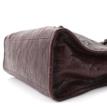Balenciaga Agneau Arena Classic Hardware Small Le City Dark Burgundy 9 of 9