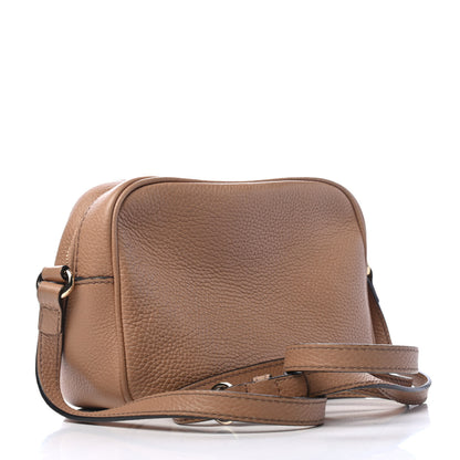 Gucci Pebbled Calfskin Small Soho Disco Bag Rose Beige 2 of 5
