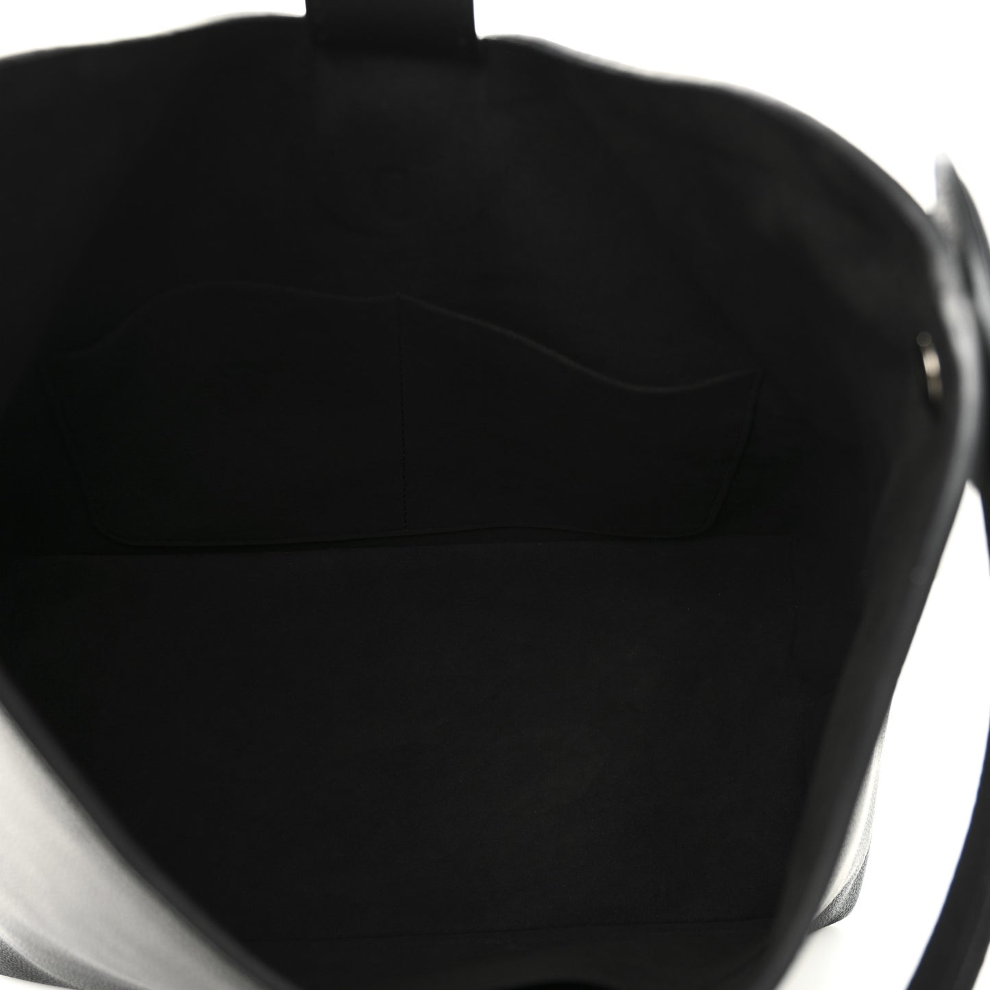 Calfskin Lockme Hobo Black