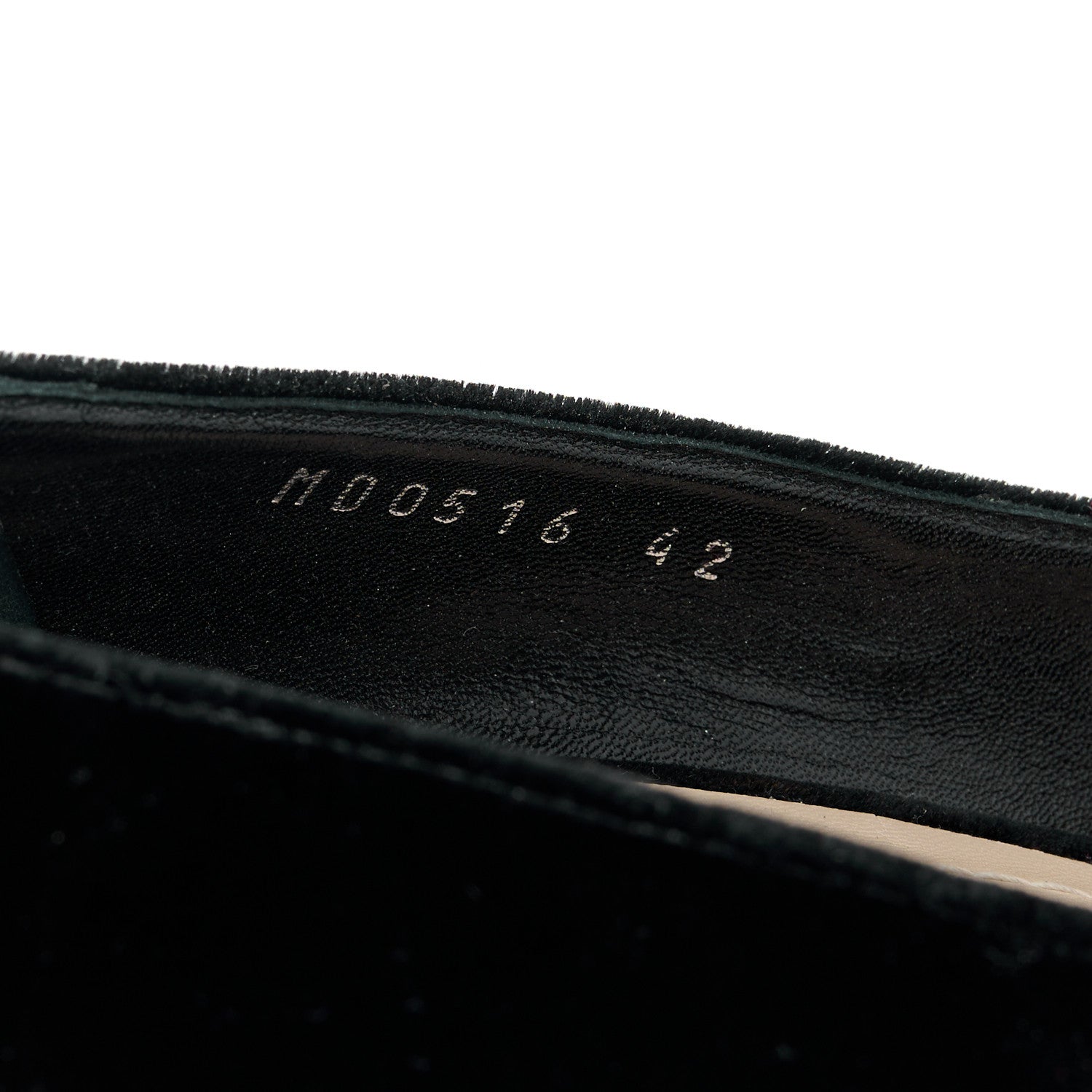 Christian Dior Velvet Crystal Tresor 100 Pumps 42 Black 8 of 12