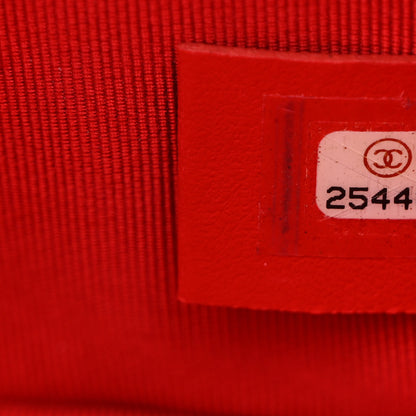 Chanel Lambskin Quilted Mini CC Box Camera Bag Red 7 of 12