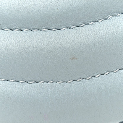 Louis Vuitton Calfskin New Wave Zipped Pochette Porcelain Blue 13 of 13