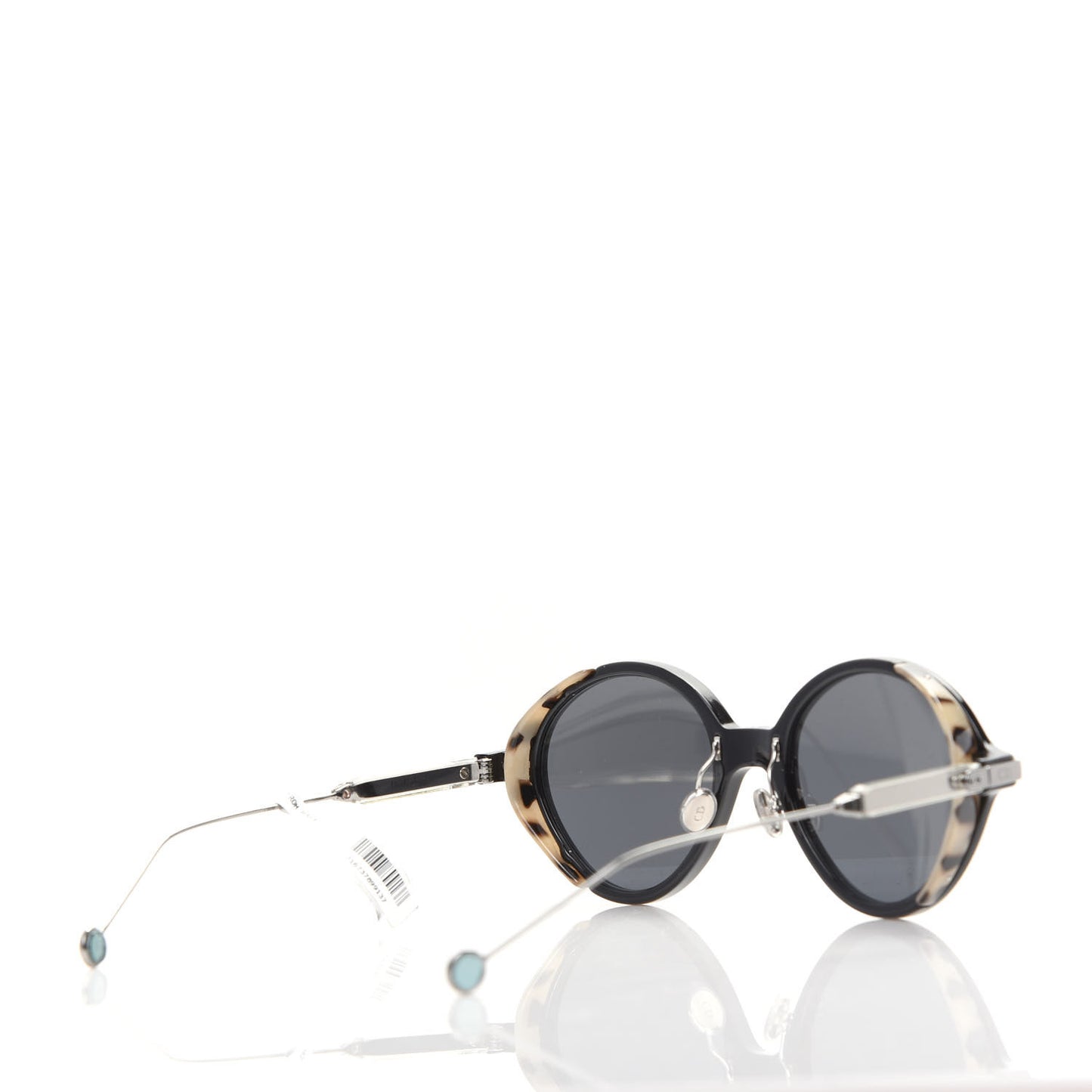 Acetate Round Umbrage Sunglasses Tortoise Black