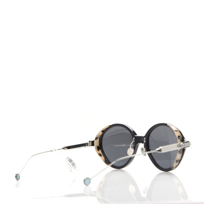 Christian Dior Acetate Round Umbrage Sunglasses Tortoise Black 4 of 8