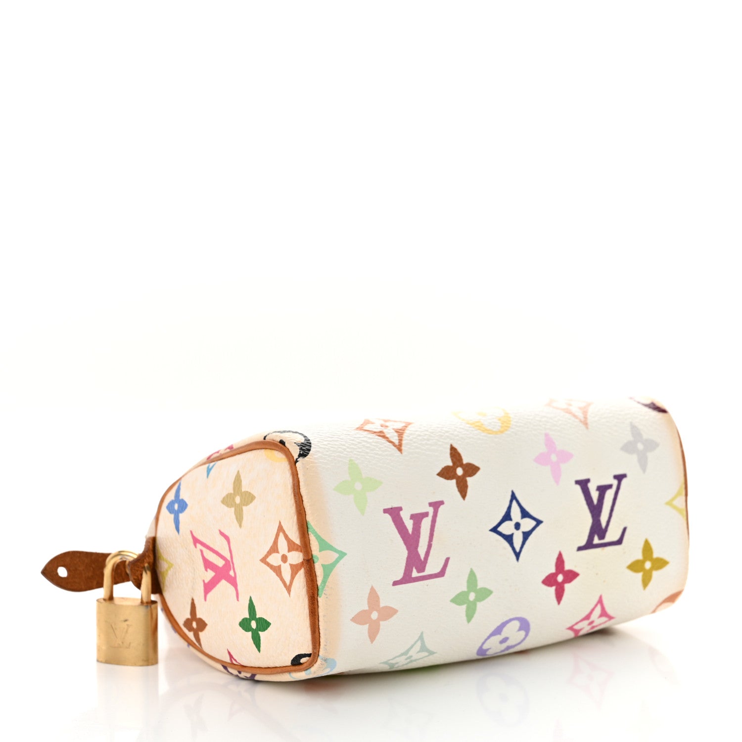 Louis Vuitton Monogram Multicolor Mini Sac HL Speedy White 4 of 14