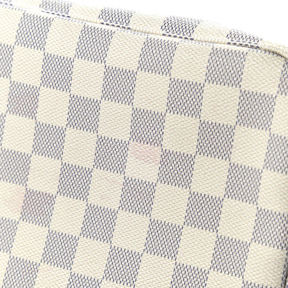 Louis Vuitton Damier Azur Neo Neverfull MM Rose Ballerine 8 of 11