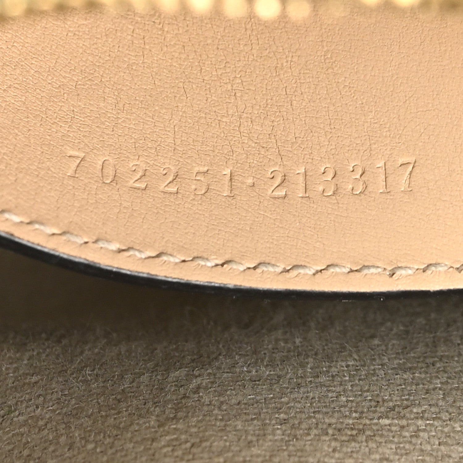 Gucci Calfskin GG Matelasse Mini Bowler Bag Naturale 7 of 11