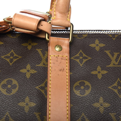 Louis Vuitton Monogram Keepall Bandouliere 55 10 of 12