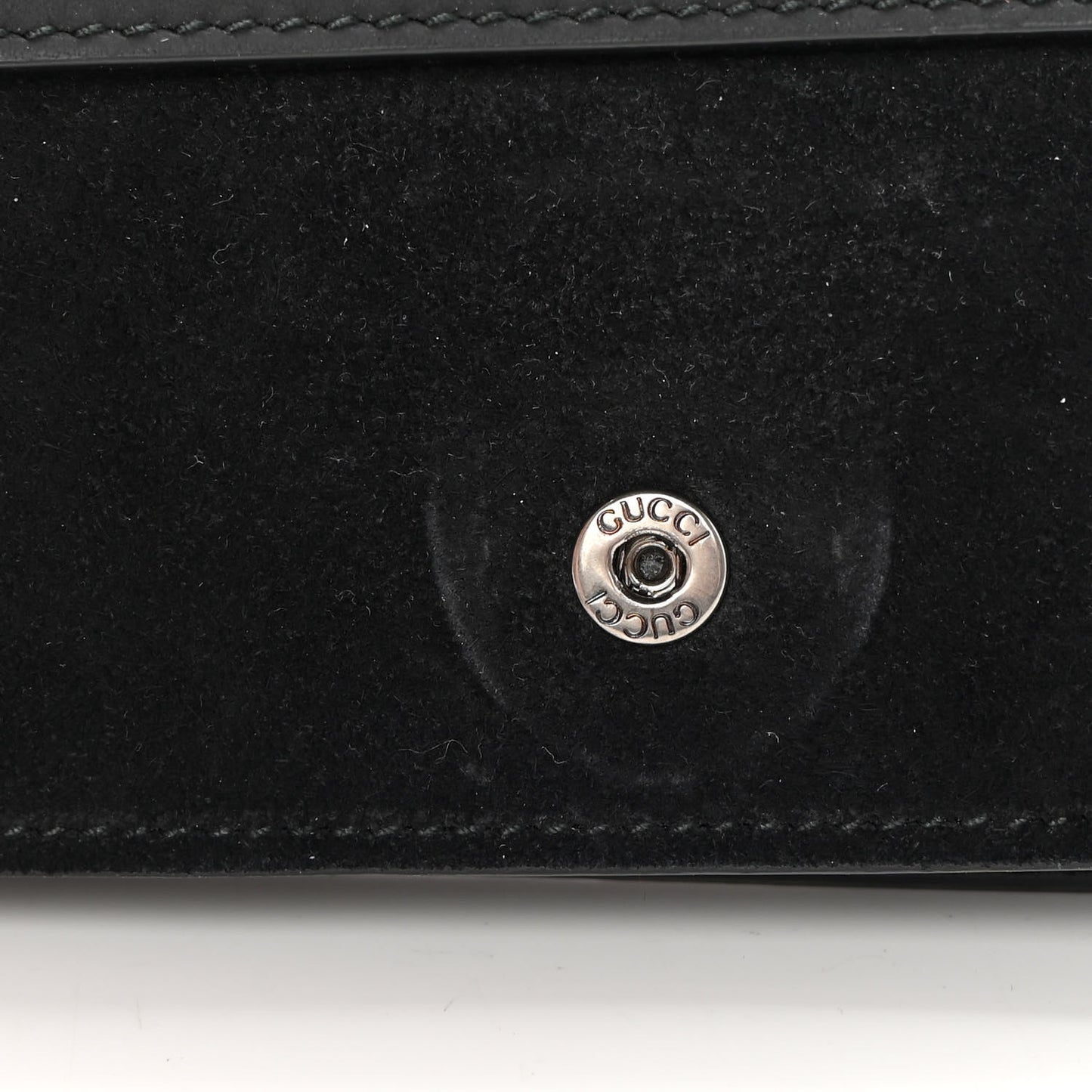 Suede Super Mini Dionysus Shoulder Bag Black