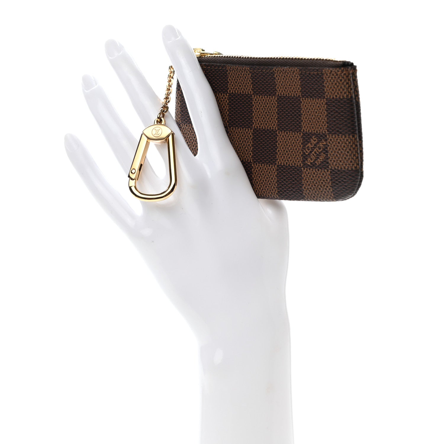 Louis Vuitton Damier Ebene Key Pouch 2 of 6